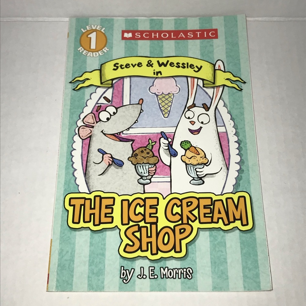 💛$2💛 The Ice Cream Shop - Steve & Wessley book